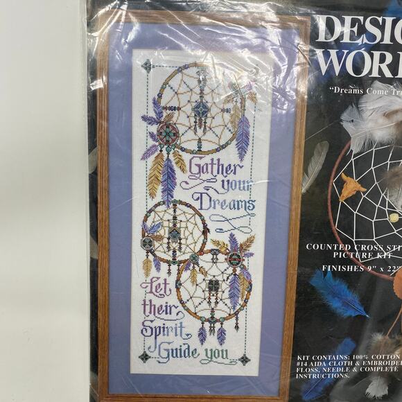 Design Works Dream Come True Cross Stitch Complete - Picture 2 of 4
